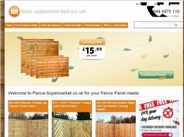 https://www.waltons.co.uk/collections/fence-panels website