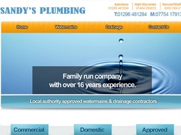 https://www.sandysplumbing.co.uk/ website