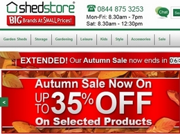 https://www.shedstore.co.uk website