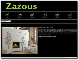 https://www.zazous.co.uk website