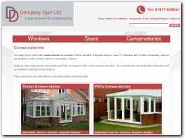 https://trade.dempseydyer.co.uk/products/conservatories website