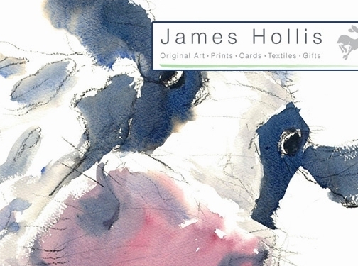 https://jameshollisart.co.uk/ website