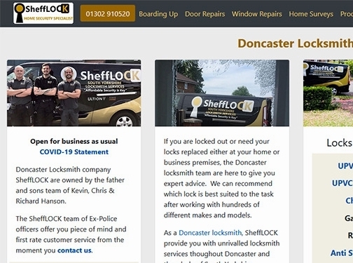 https://shefflock.co.uk/ website