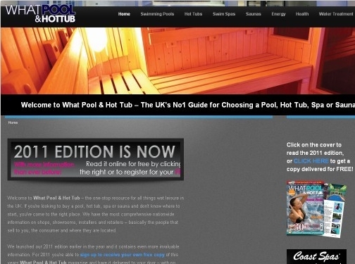 http://www.whatpoolandhottubmag.co.uk website