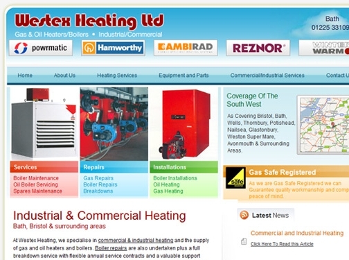 https://www.westexheating.co.uk/ website