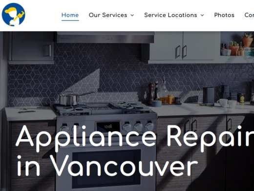 https://www.petesappliancerepair.ca/ website