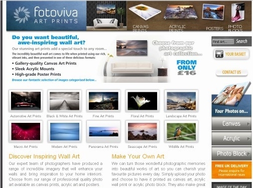 https://www.fotoviva.co.uk/ website