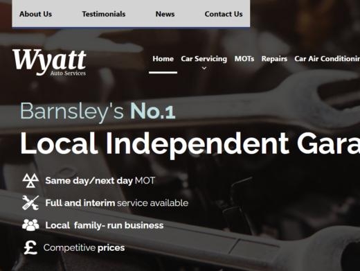 https://www.wyattautoservices.co.uk/ website