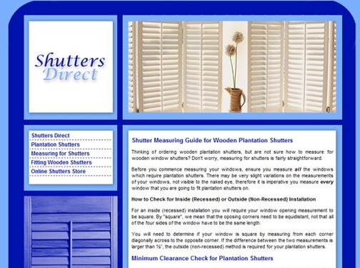 https://www.shutters-direct.co.uk/ website