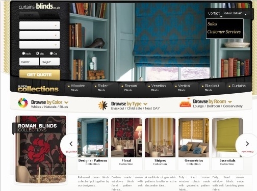 https://www.blinds-direct.co.uk/ website