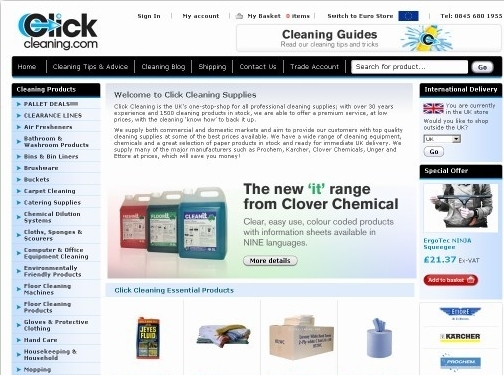 https://www.clickcleaning.co.uk/ website