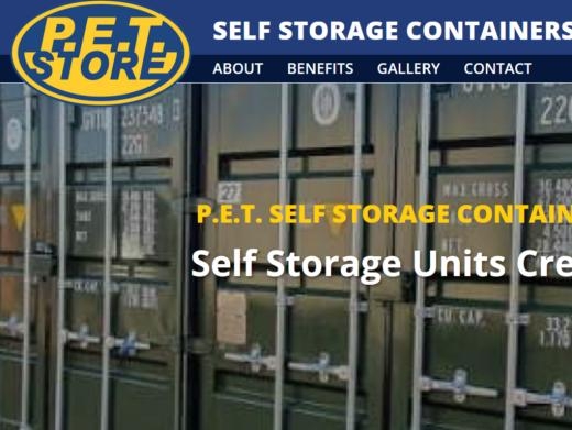 https://pet-selfstorage.co.uk/ website