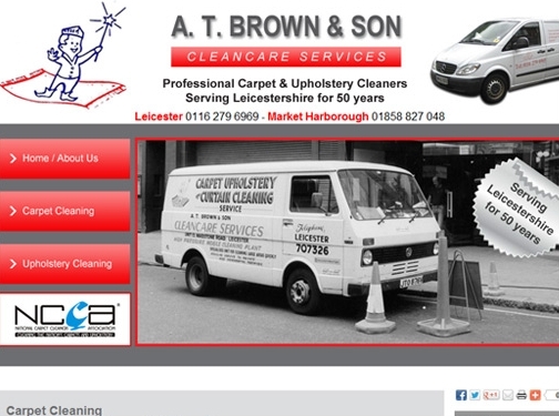 https://www.atbrownandson.co.uk/carpet-cleaning website