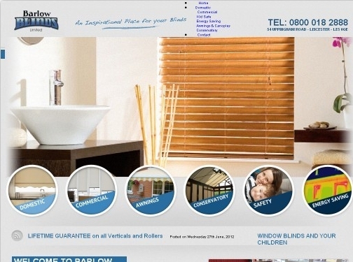 https://www.barlowblinds.com website