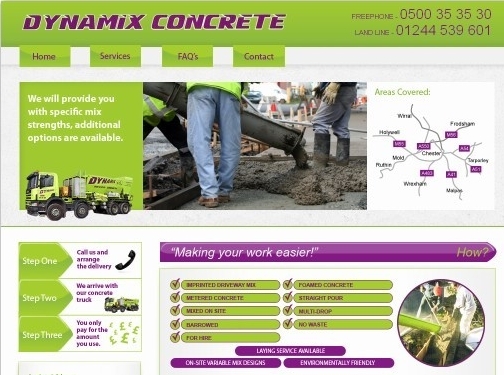 https://dynamixconcrete.co.uk/ website