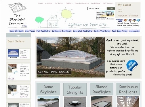 https://www.theskylightcompany.co.uk/ website