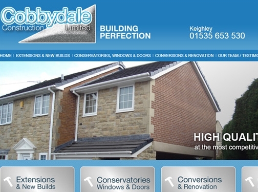 https://www.cobbydaleconstructionltd.co.uk/ website