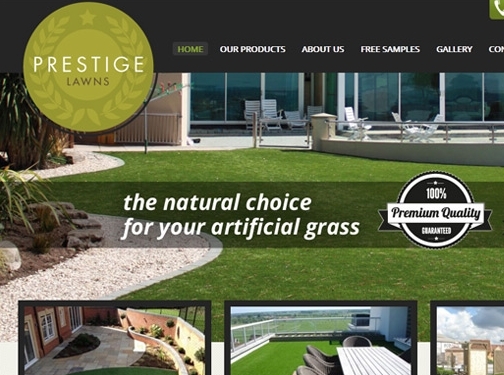 https://prestige-lawns.co.uk/ website