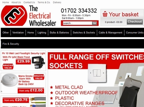 http://www.theelectricalwholesaler.co.uk/ website