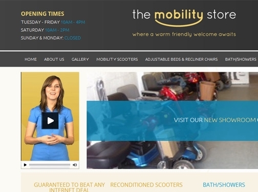 https://www.themobilitystore.co.uk/ website