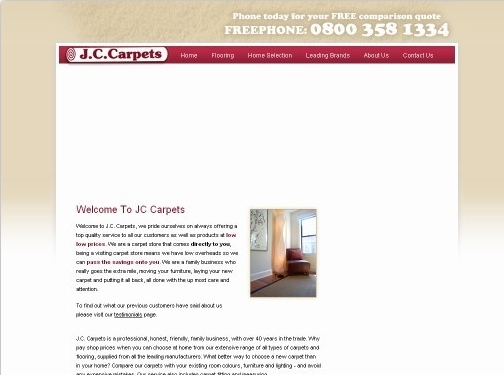 https://jccarpets.co.uk/ website