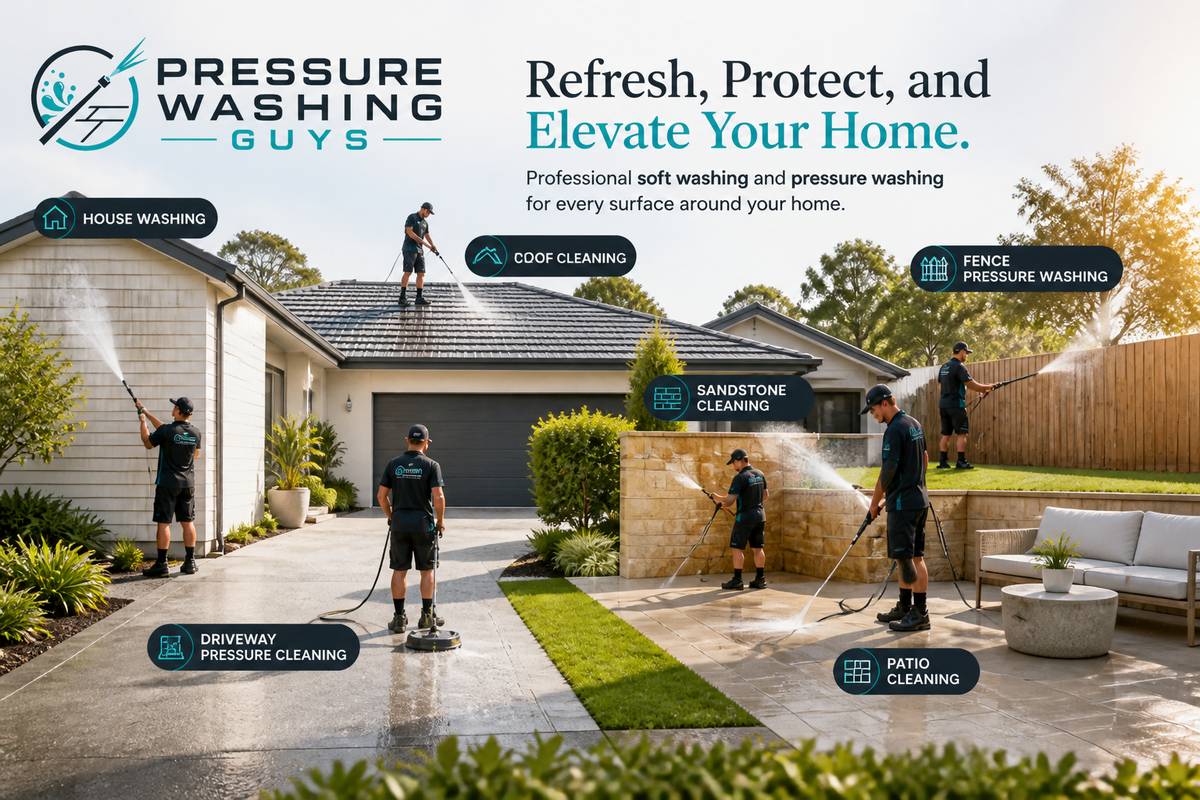 https://pressurewashingguys.com.au/ website