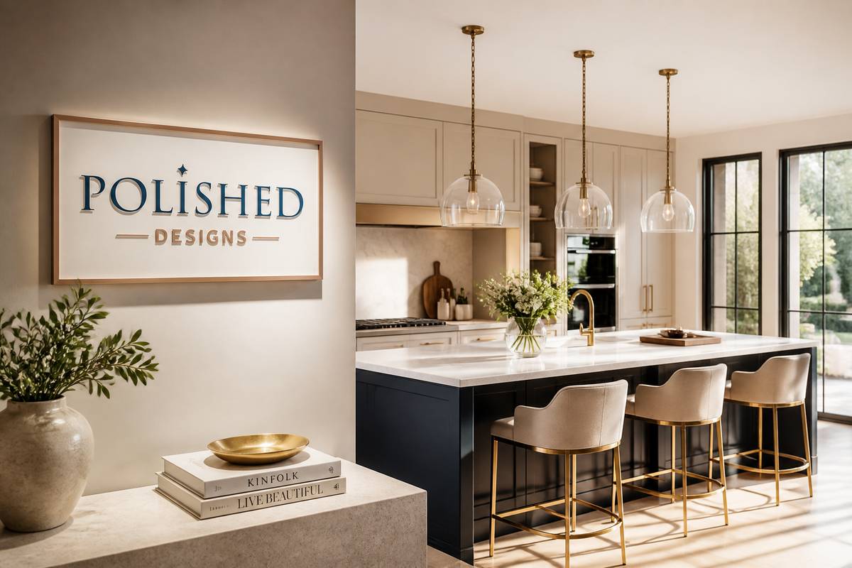 https://www.polishedkitchendesigns.co.uk/ website