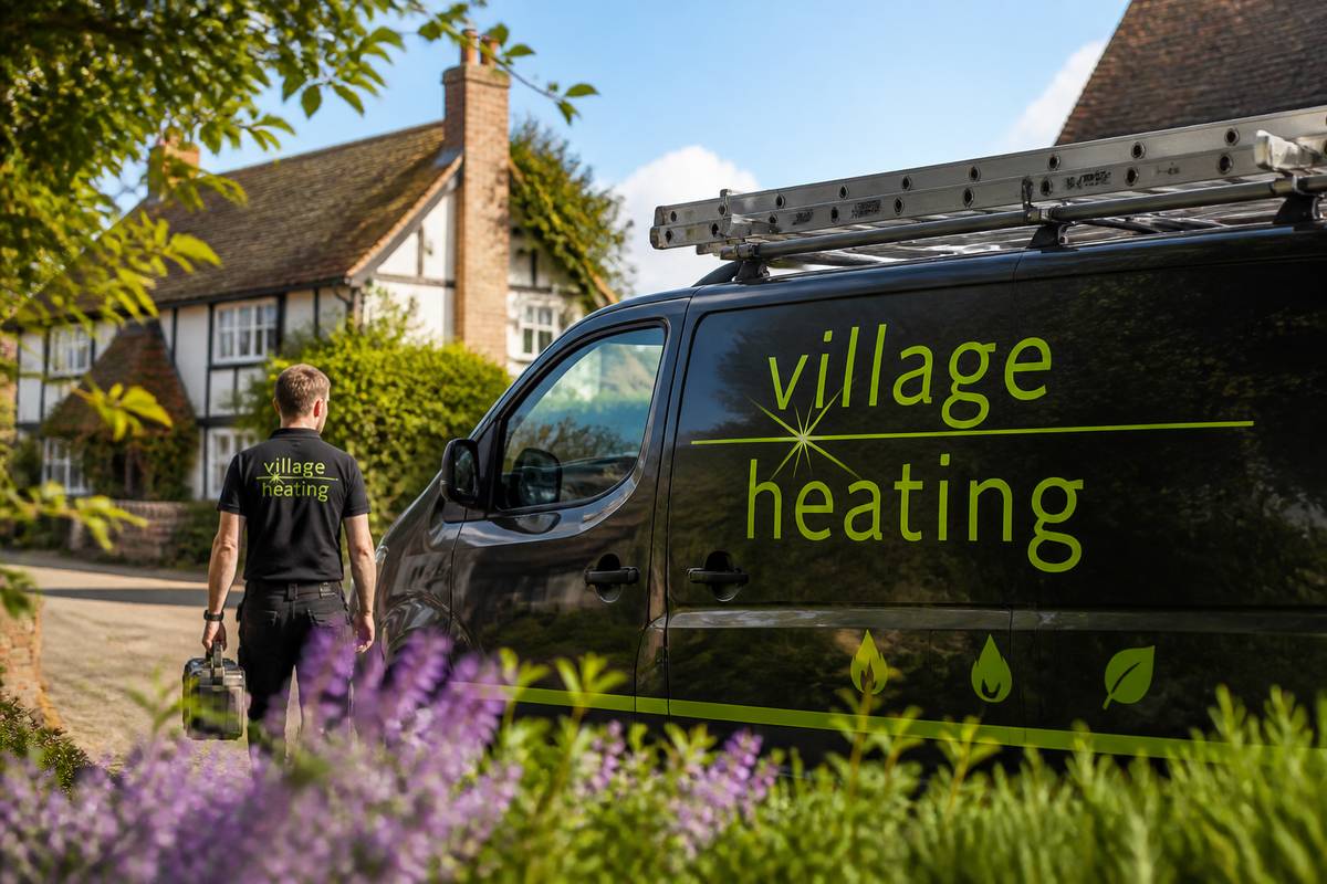 https://villageheatingcompany.co.uk/ website
